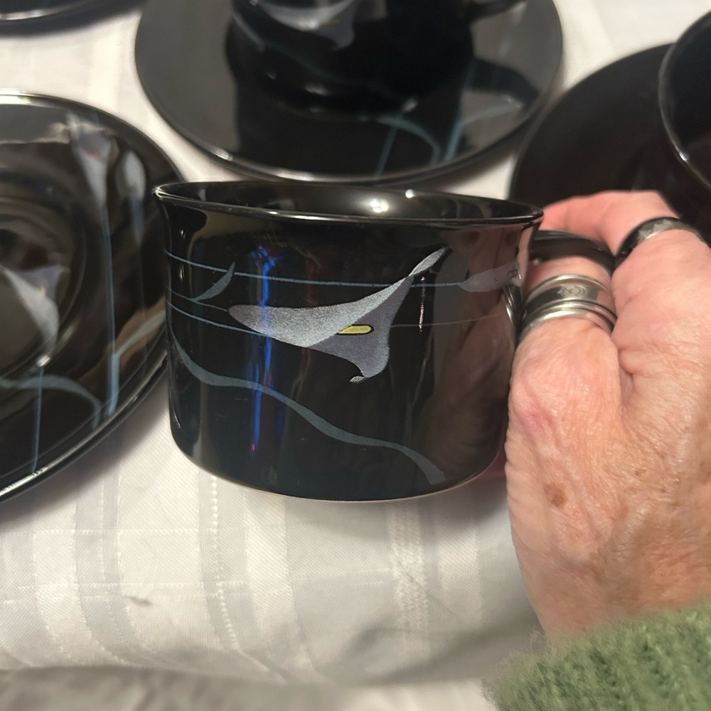 Mikasa Cup & Saucer 5 Set Bundle